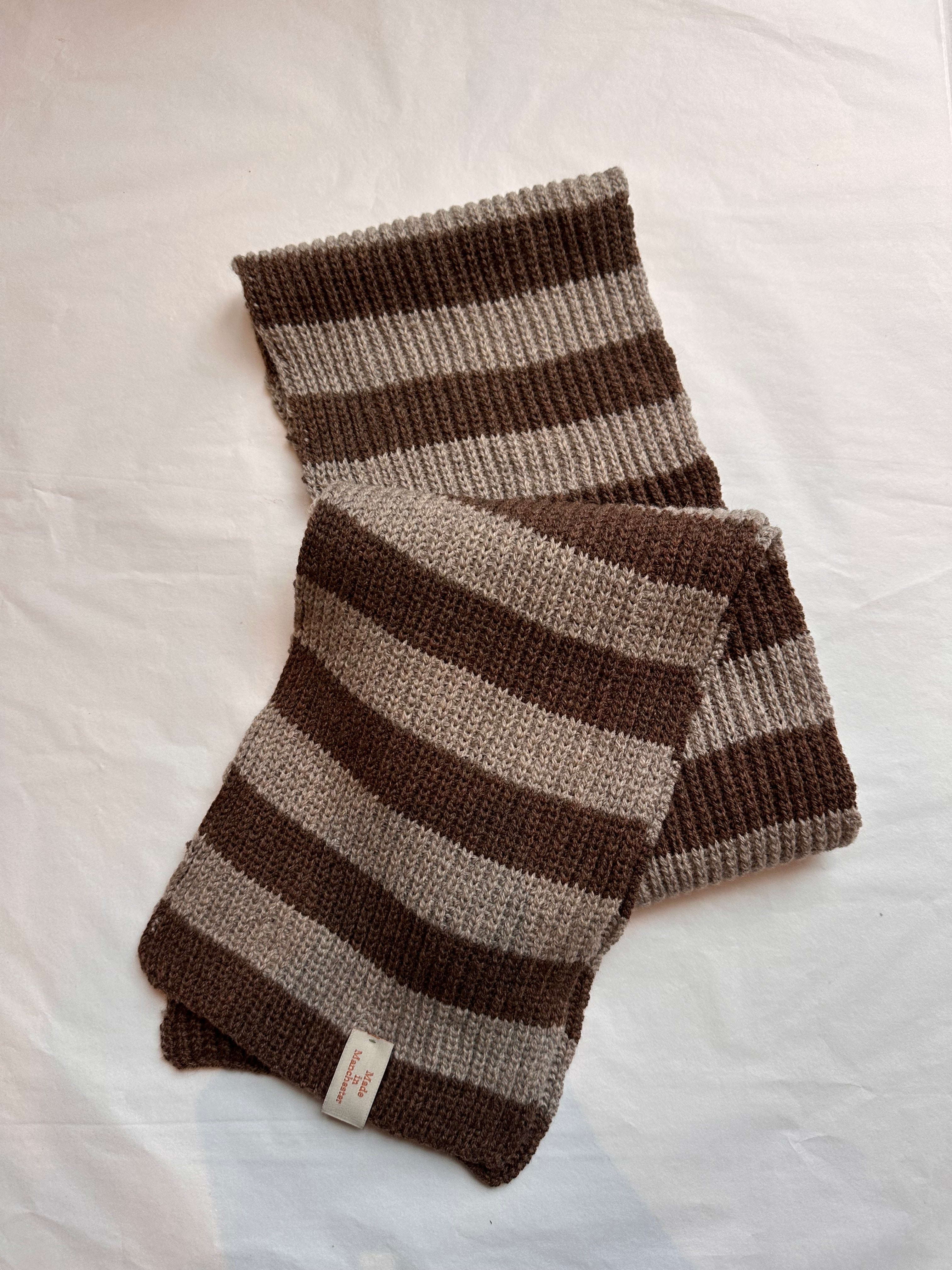 Bobby Scarf | Chestnut Stripe