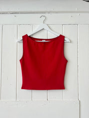 Red Audrey Tank