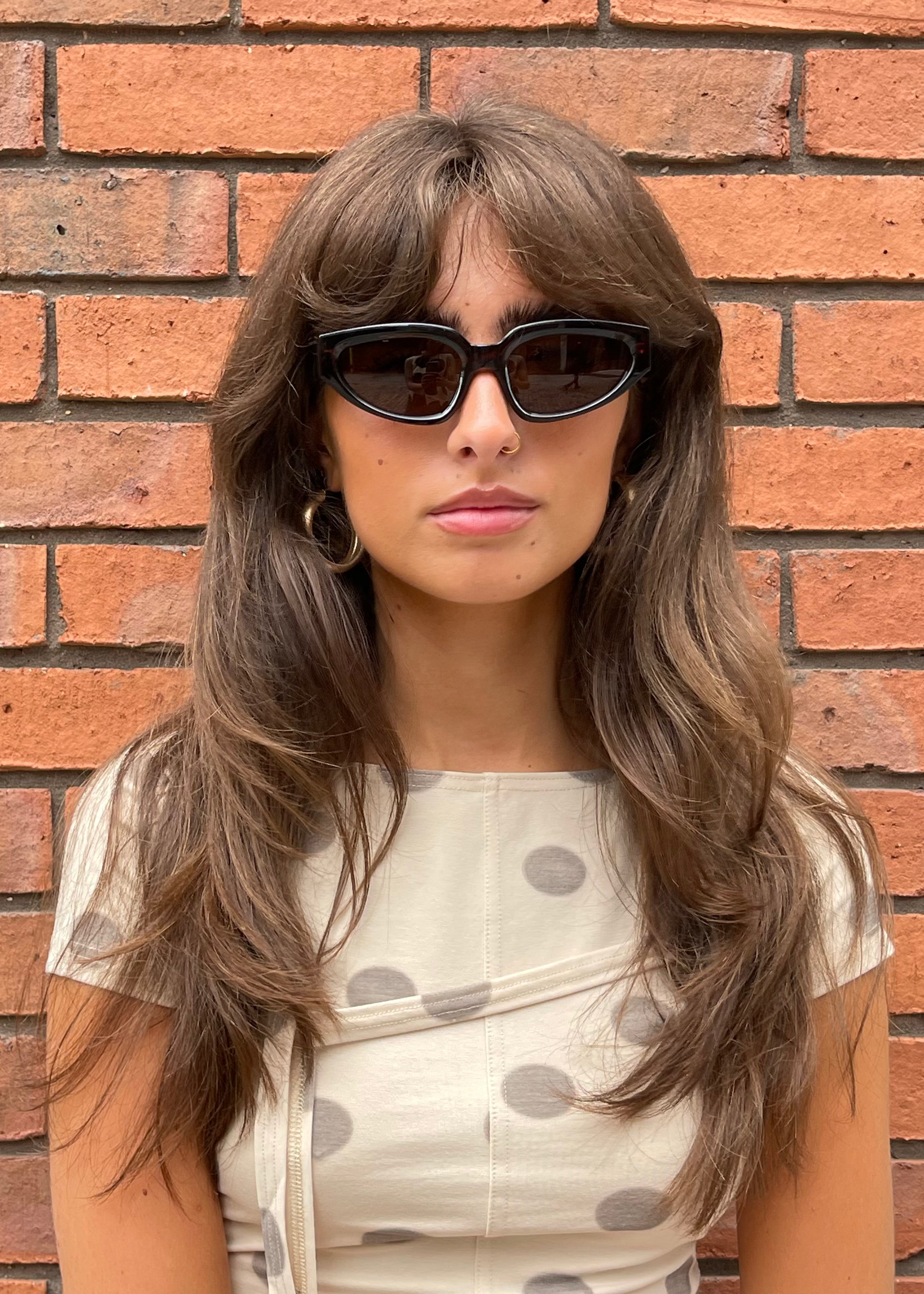 A.Kjaerbede Sunglasses Ella Demi Tortoise Model Front 1