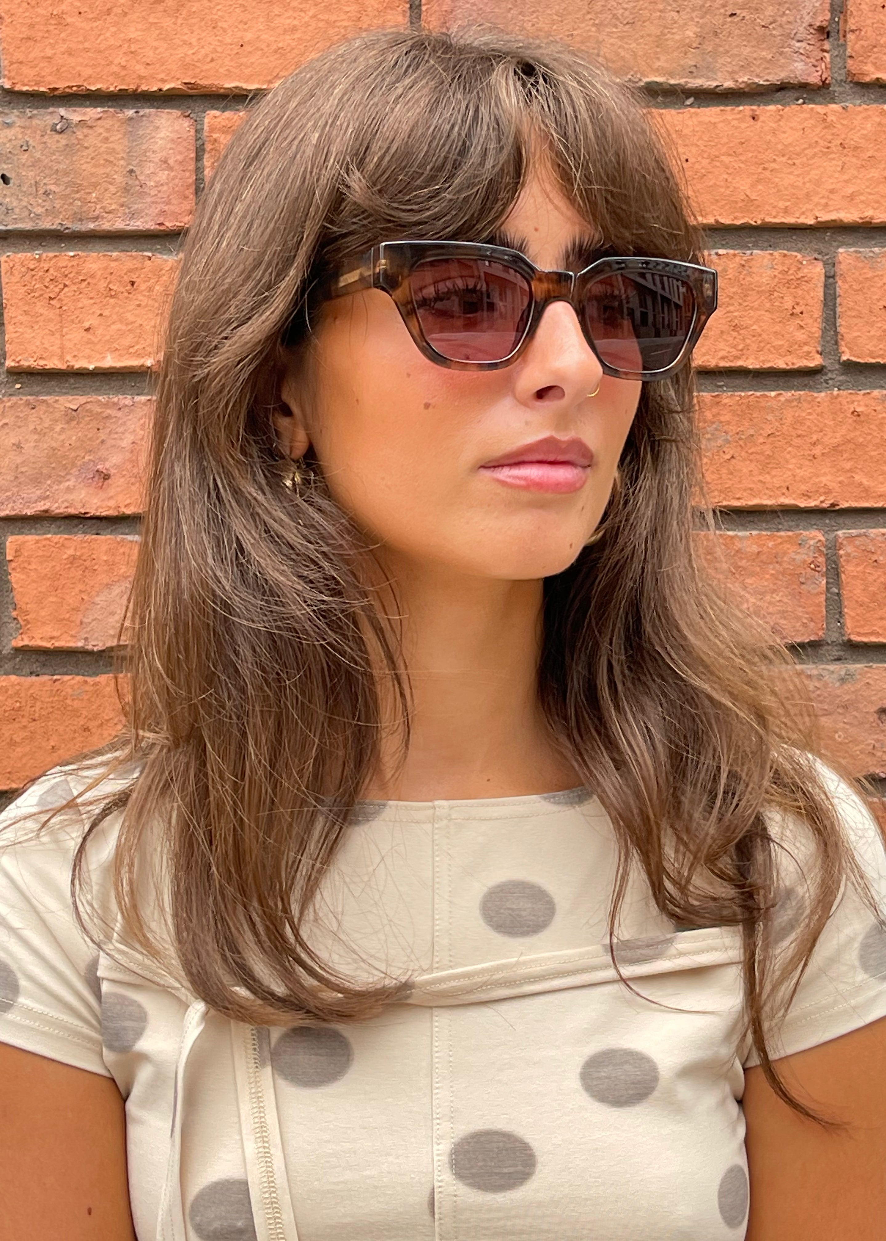 A.Kjaerbede Sunglasses Kaws Coquina Model Profile