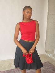 Red Audrey Tank