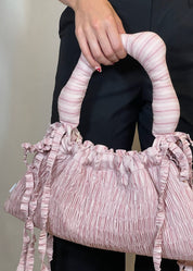 Calendula Bag in Pink Stripe