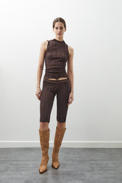 Mariola Homoncik Barbele Tank Top Chocolate