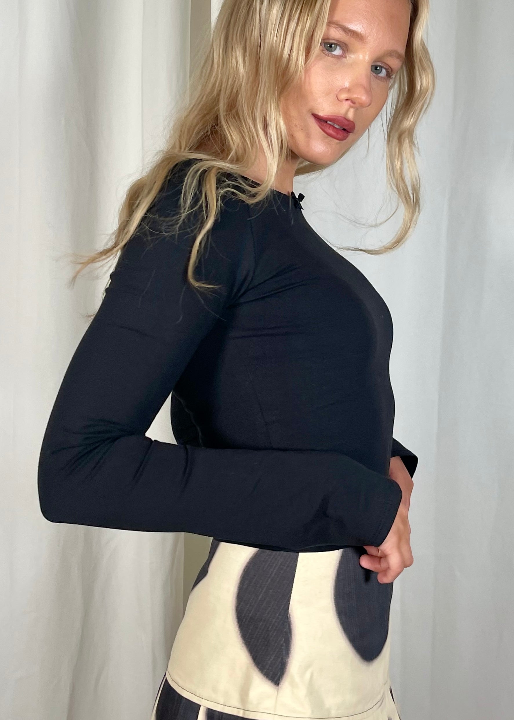 Black Jennifer Top Evie Joynes