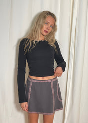Black Jennifer Top Evie Joynes with Cade Skirt