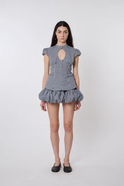 Catheclisma Berta Top Vichy Cotton Full Lenght