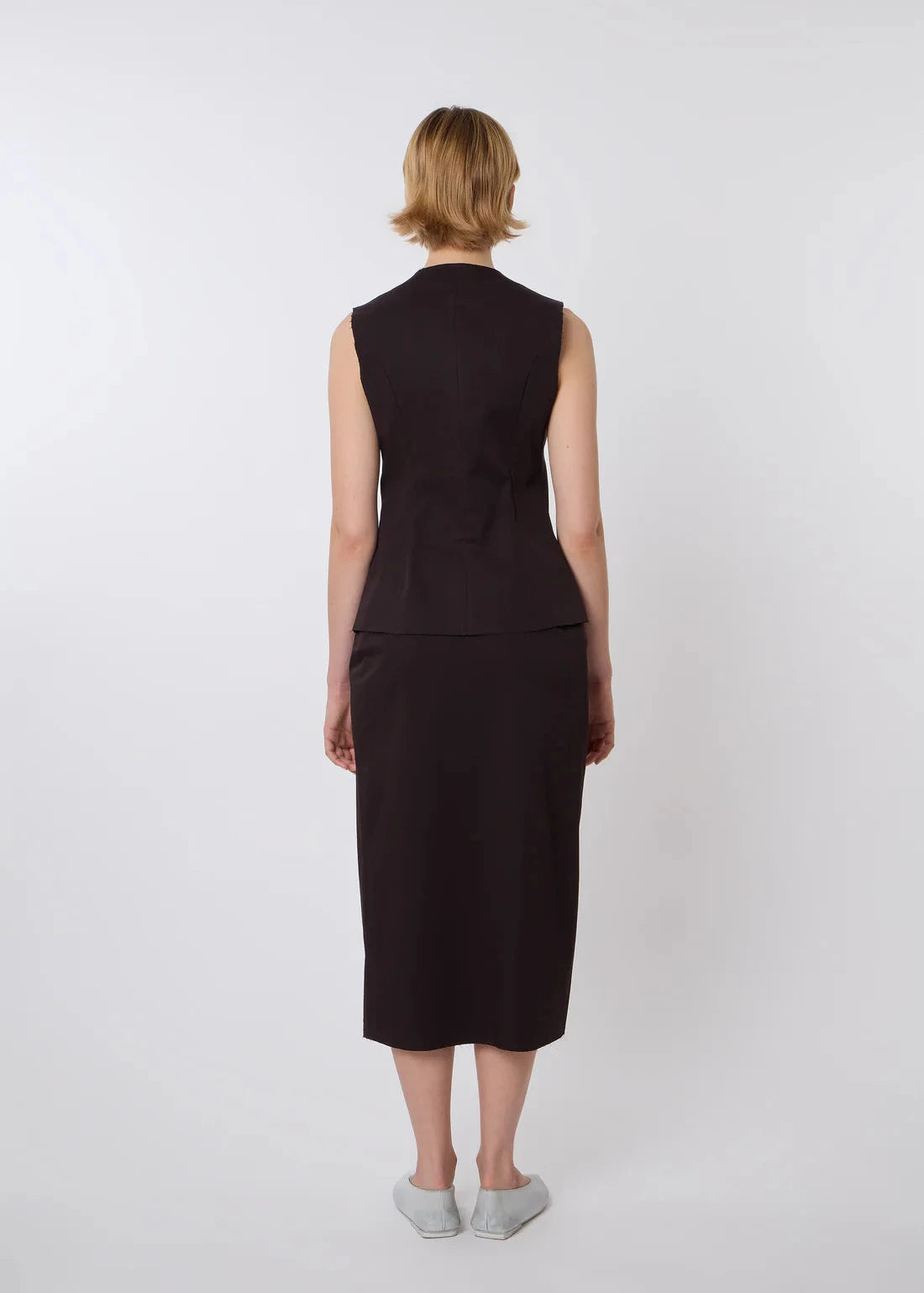 Catheclisma Macondo Vest Brown Back