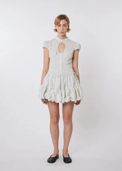 Catheclisma Miel Skirt Ivory Cotton Front