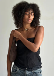 Clear Glass Sphere Necklace Nuri 2