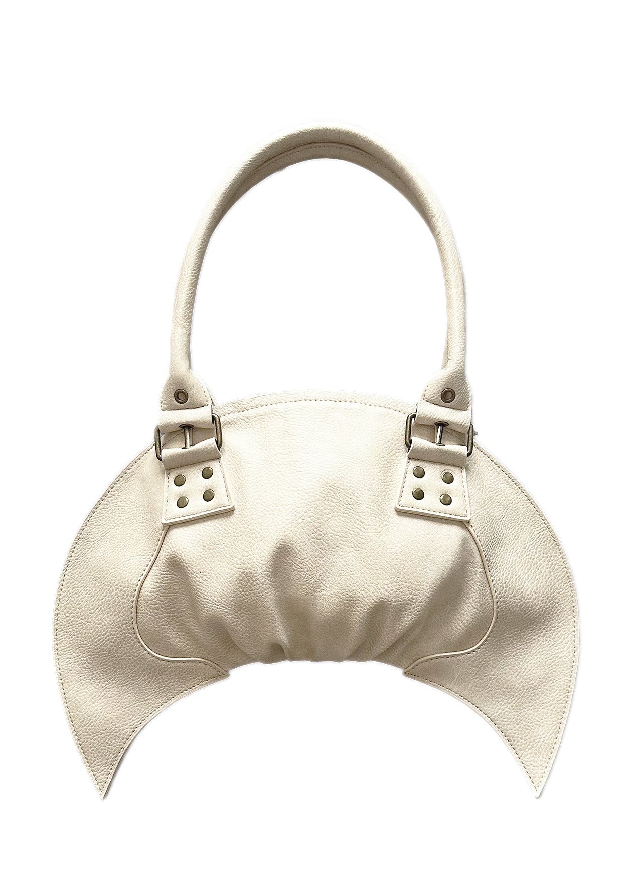 Croissant Bag Ivory Flatlay Taottao