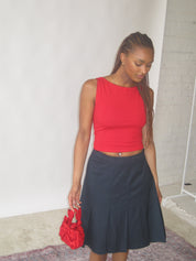 Red Audrey Tank
