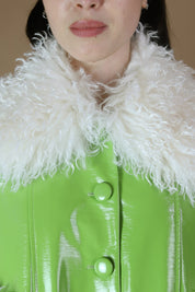 Bonnie Vinyl Jacket | Green