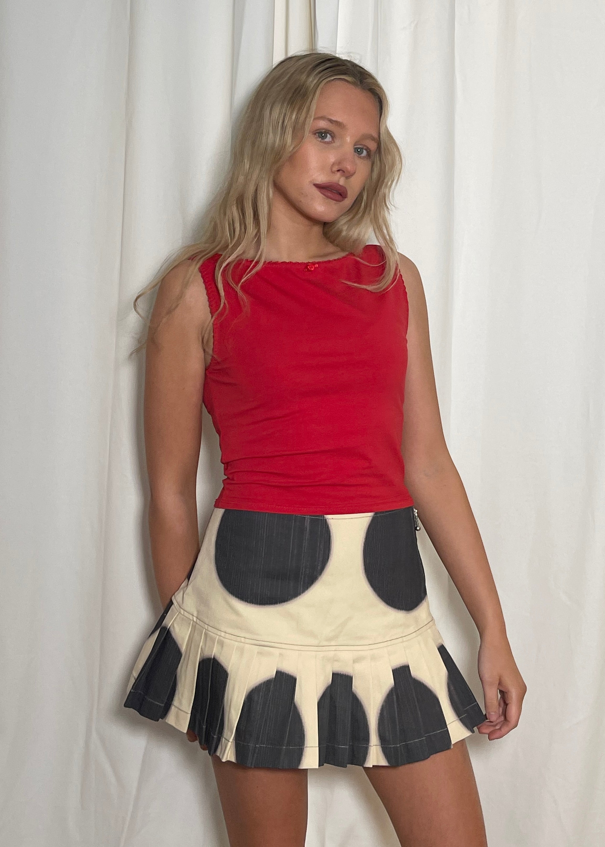 Evie Joynes Red Audrey Tank