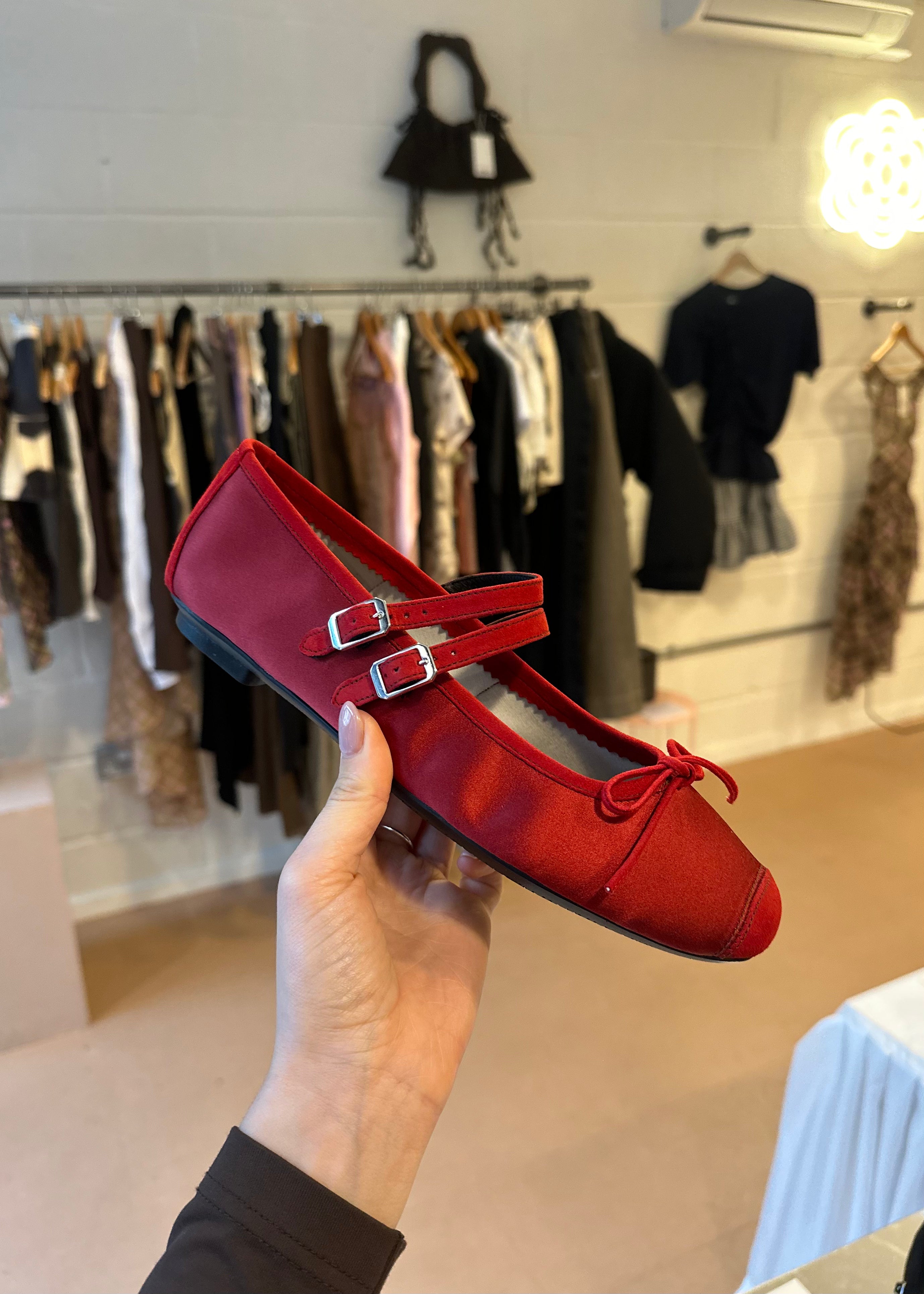 Hemily Ballerinas Red