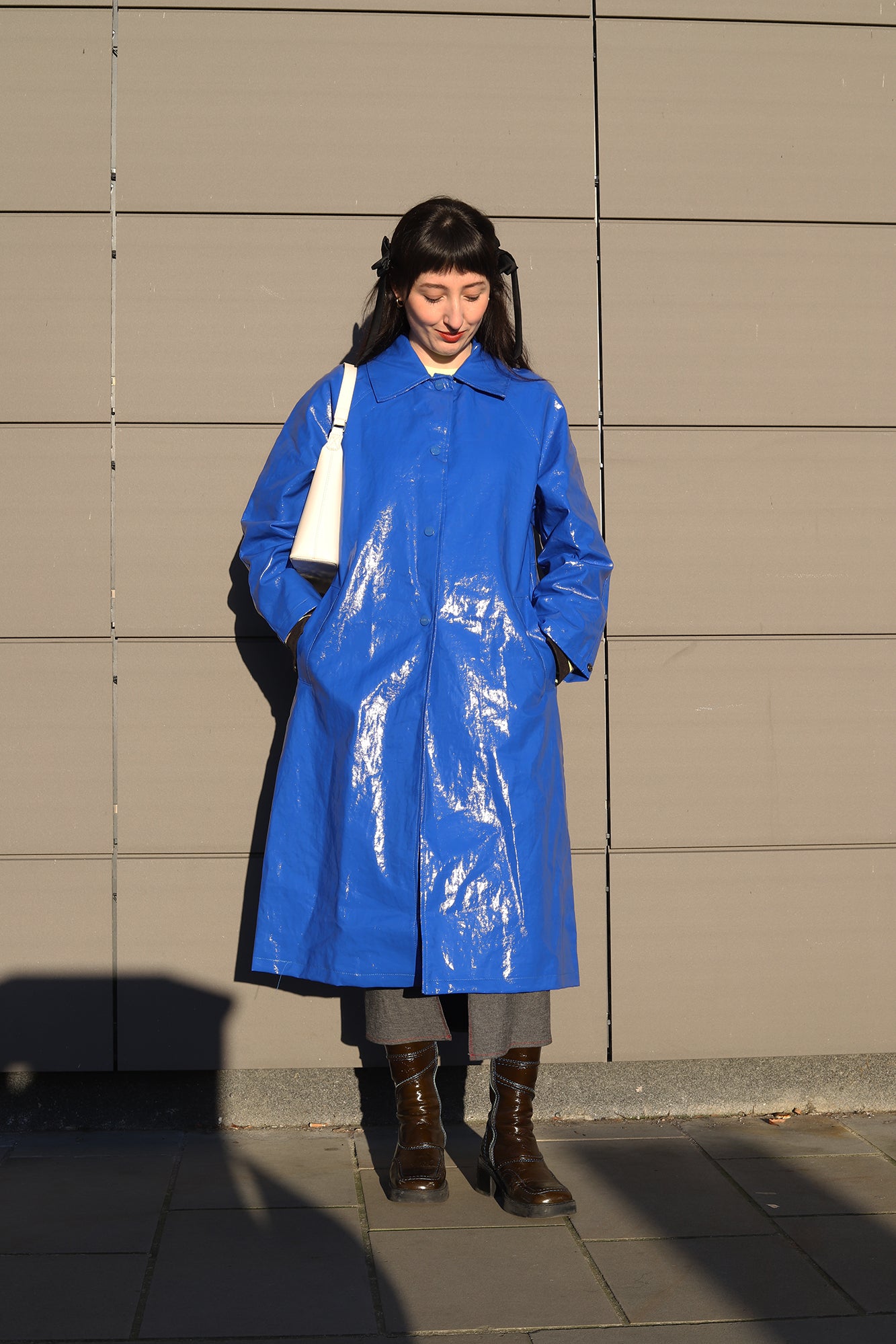 Jakke cassie mac blue with miista boots