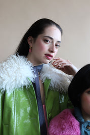 Bonnie Vinyl Jacket | Green