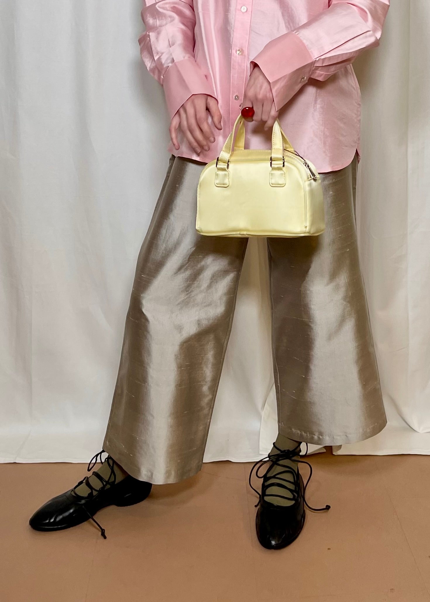 Lara Trousers in Silver Hai