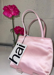 Little Silk Bag in Pink Hai