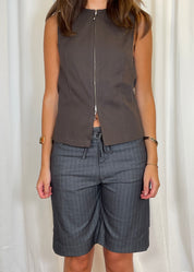 Lovethanks Una Shorts Grey Model 3