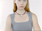 Lovethanks token necklace brand imagery