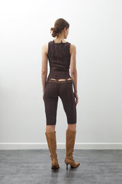 Mariola Homoncik Barbele Tank Top Chocolate