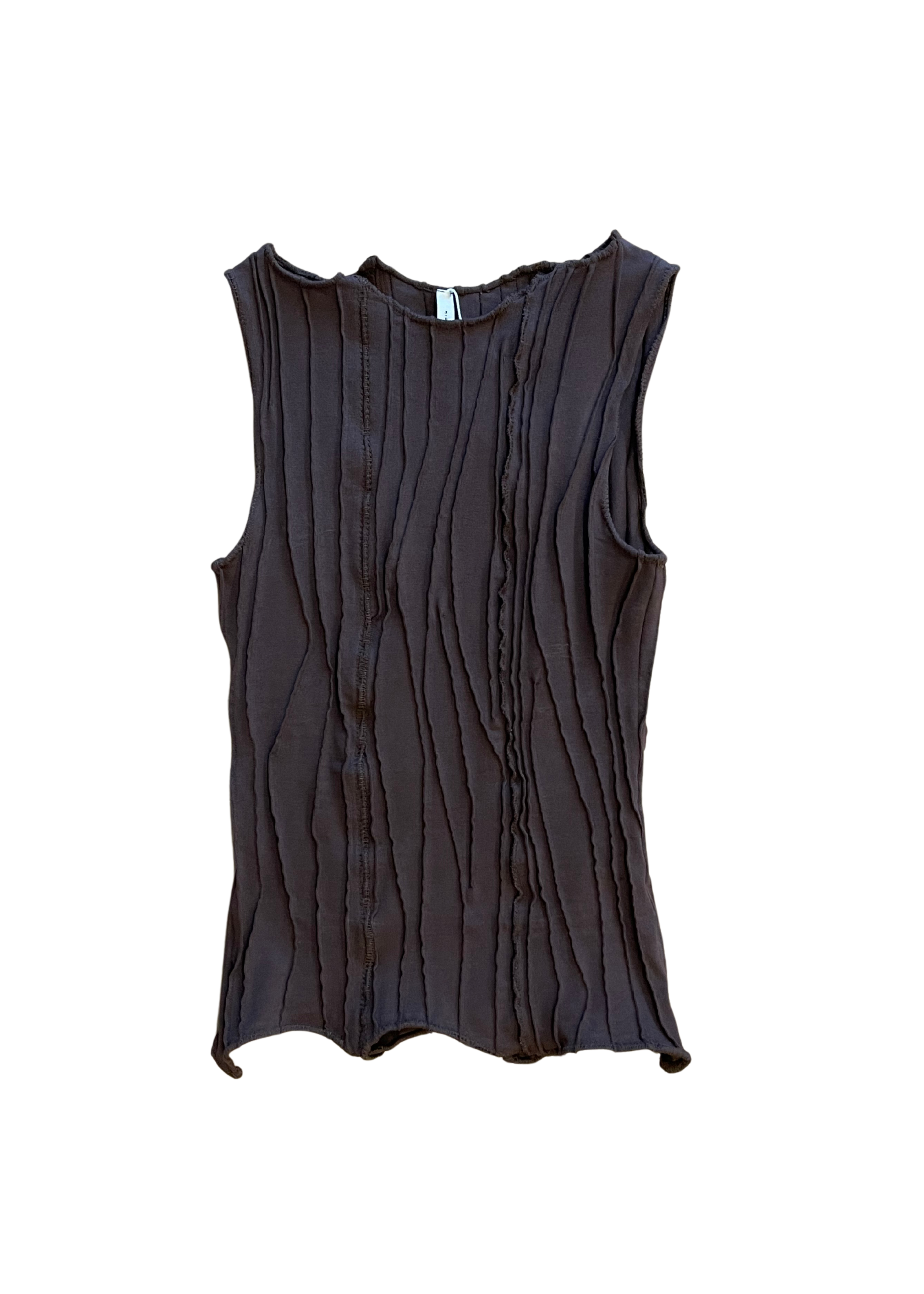 Mariola Homoncik Barbele Tank Top Chocolate