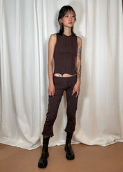 Mariola Homoncik Barbele Tank Top Chocolate