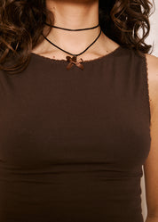 NORAH_Audrey Tank Brown