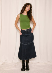 NORAH_Audrey Tank Green