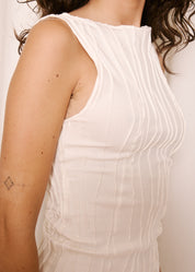 NORAH_Barbele Tank Top White