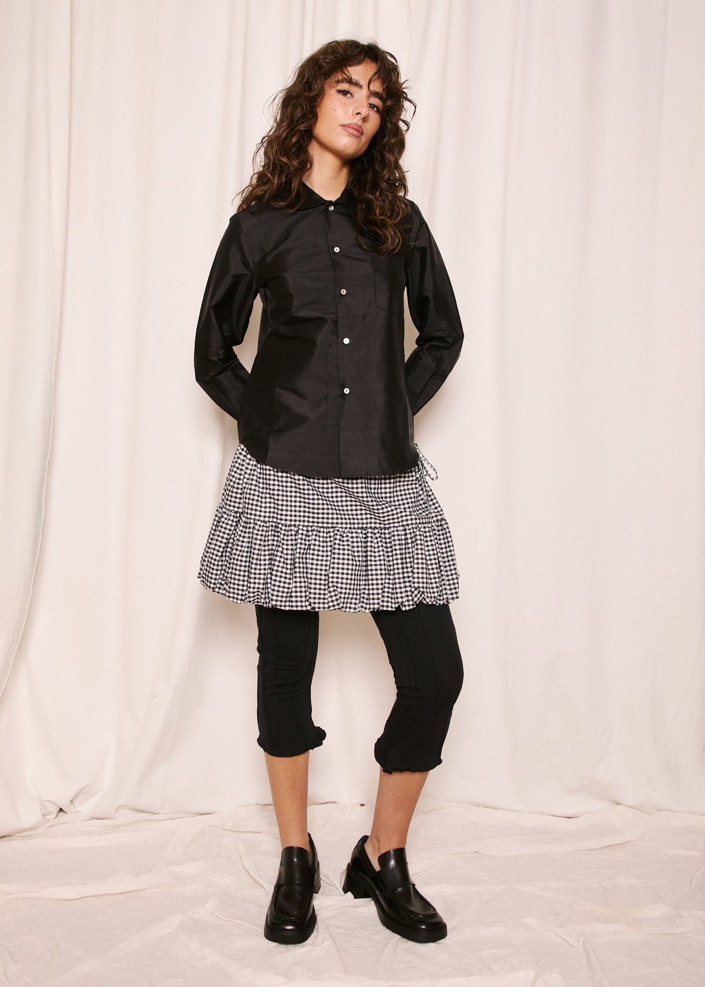 NORAH_Elia Shirt Black