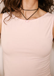 NORAH_Pink Audrey Tank