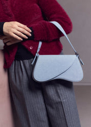 NORAH STORE AW24 SKYE DENIM BAG FLUFFY PEARL CARDI PIPA TROUSERS