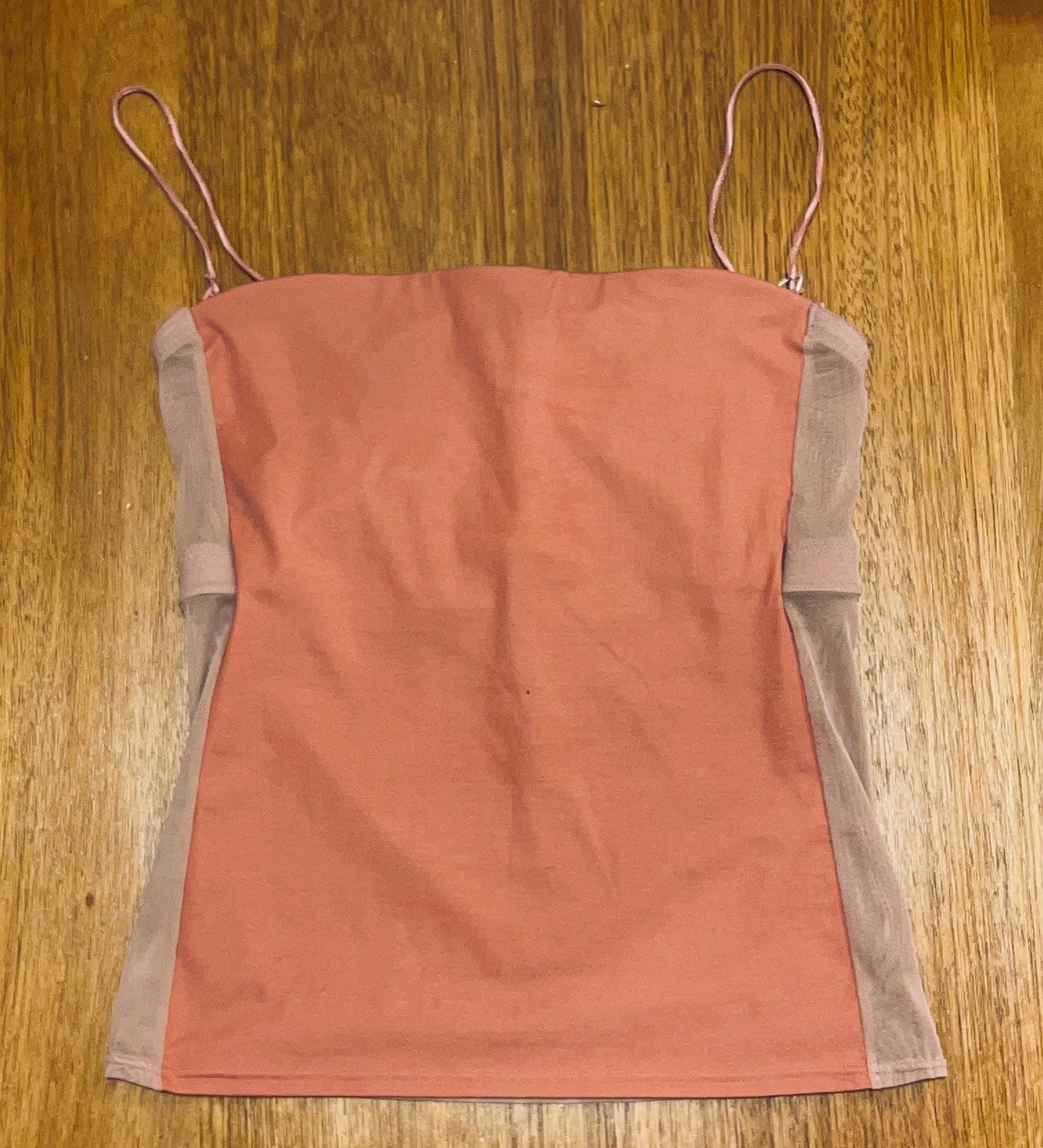 Overneath bra in Pink Lemonade brand flatlay