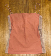 Overneath bra in Pink Lemonade brand flatlay