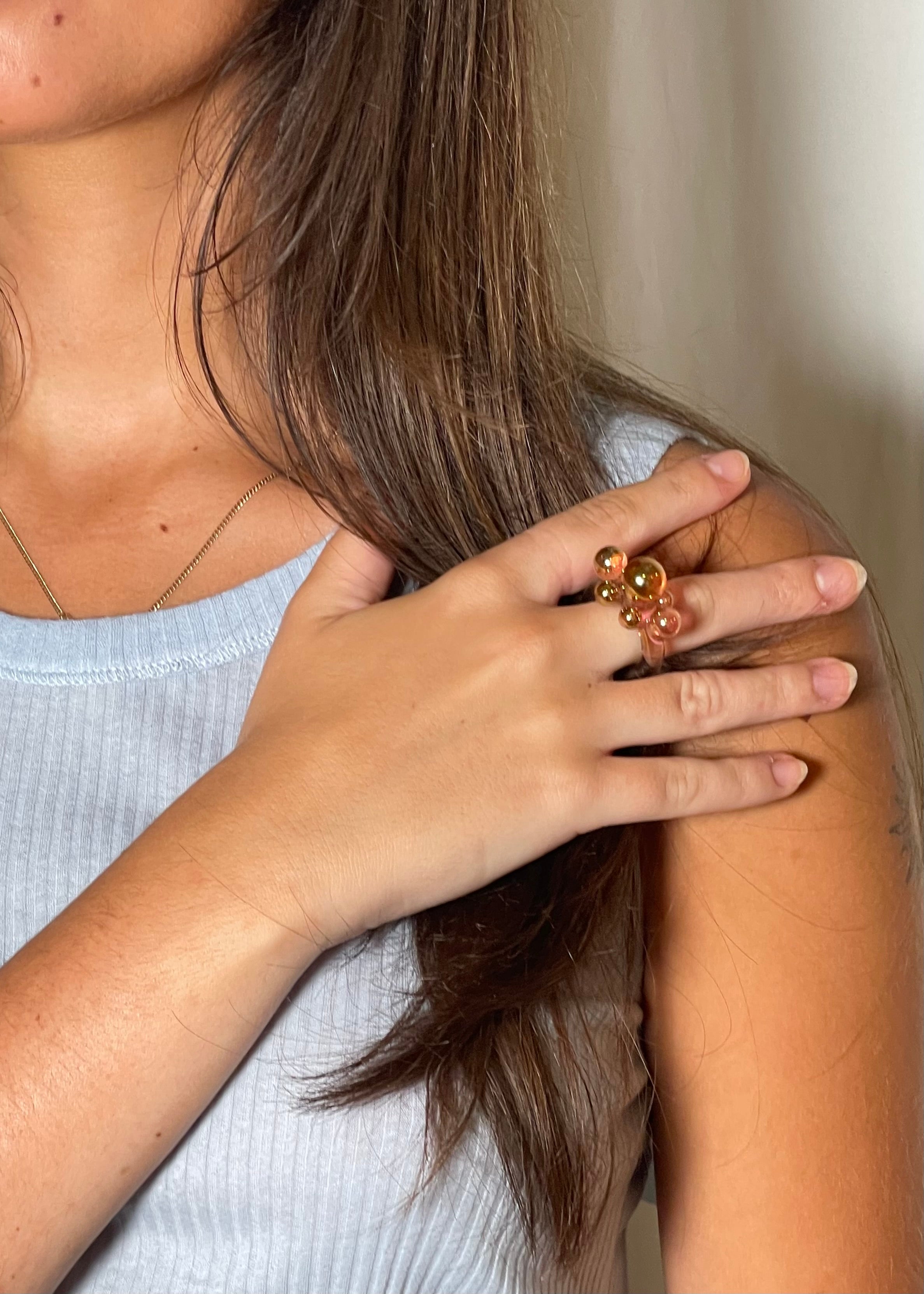 Suplais Magician Ring Orange Hand