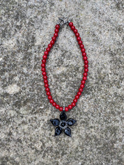 Suplais Pimpollo Necklace Black and Red