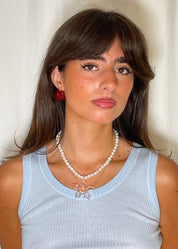 Suplais Pimpollo Necklace Pink Model 2