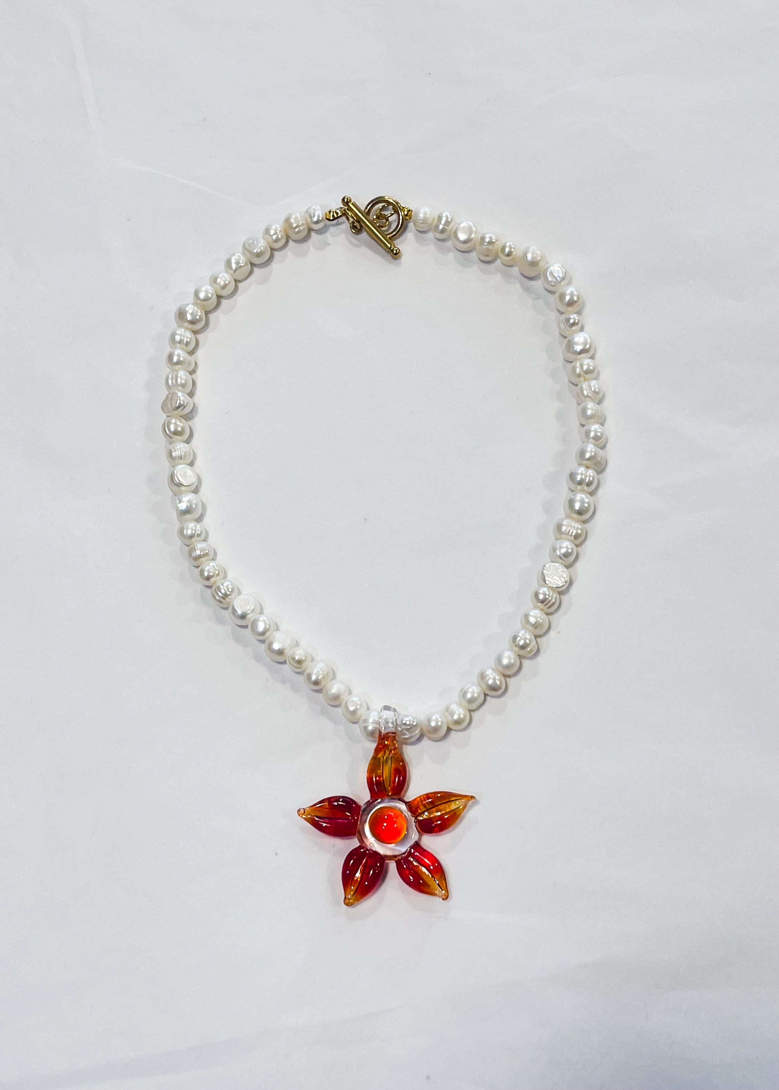 Suplais Pimpollo Necklace Red Flat