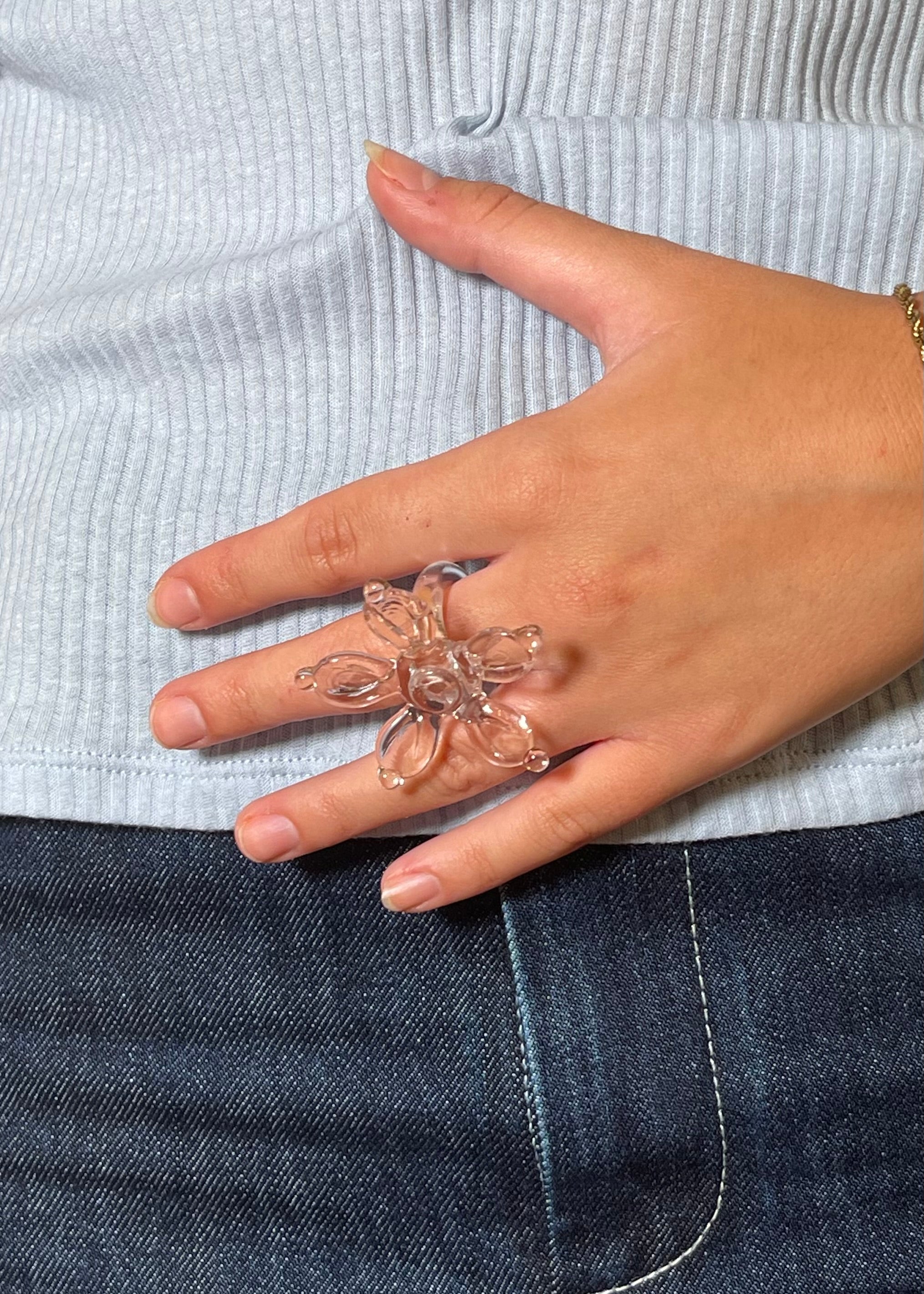 Suplais Pimpollo Ring Pink Close Up