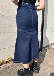 W'menswear Ranch Skirt Indigo