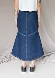 W'menswear Ranch Skirt Indigo