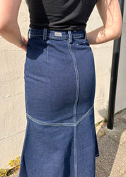 W'menswear Ranch Skirt Indigo