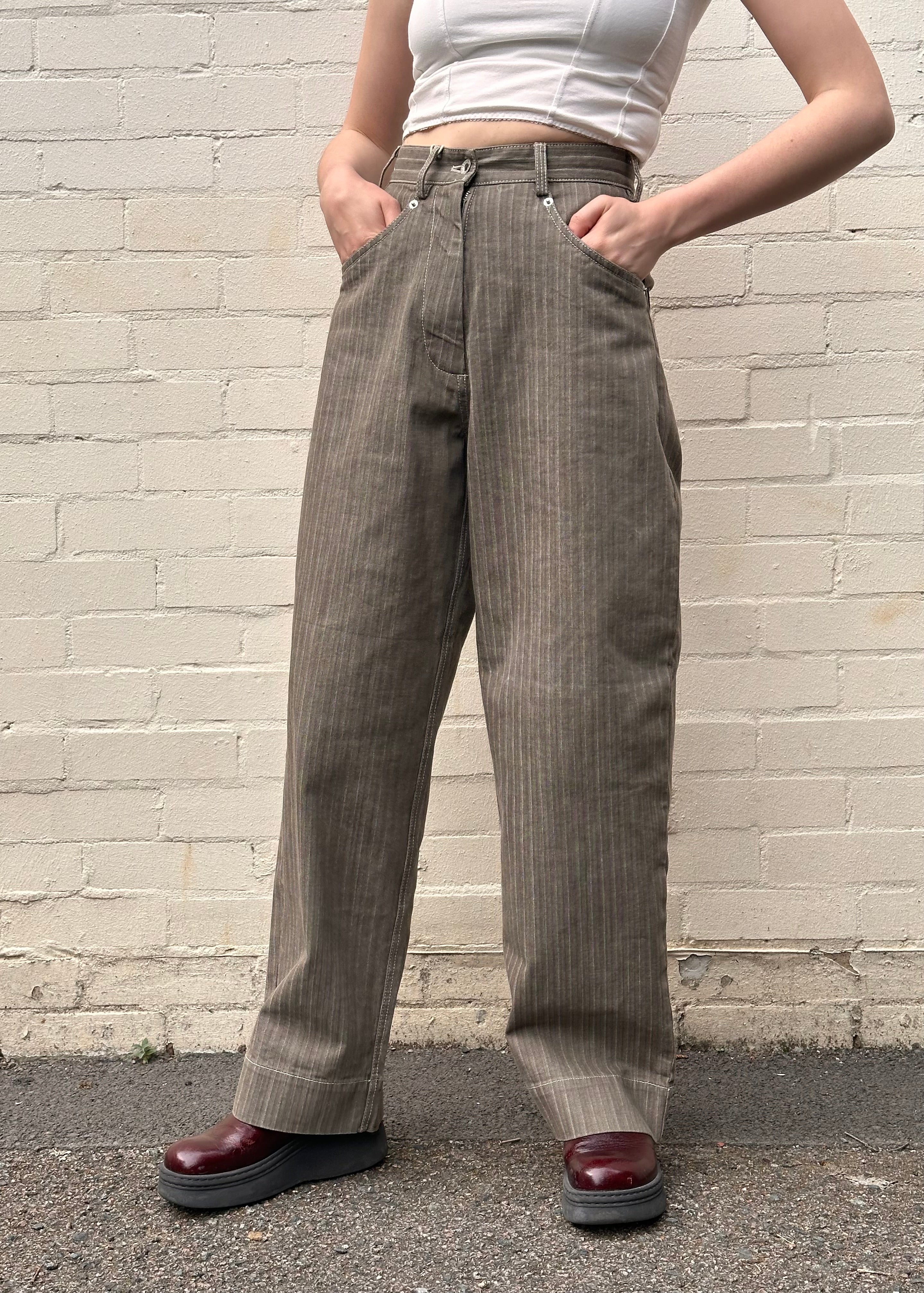 W'menswear Wendy Trousers in Brown