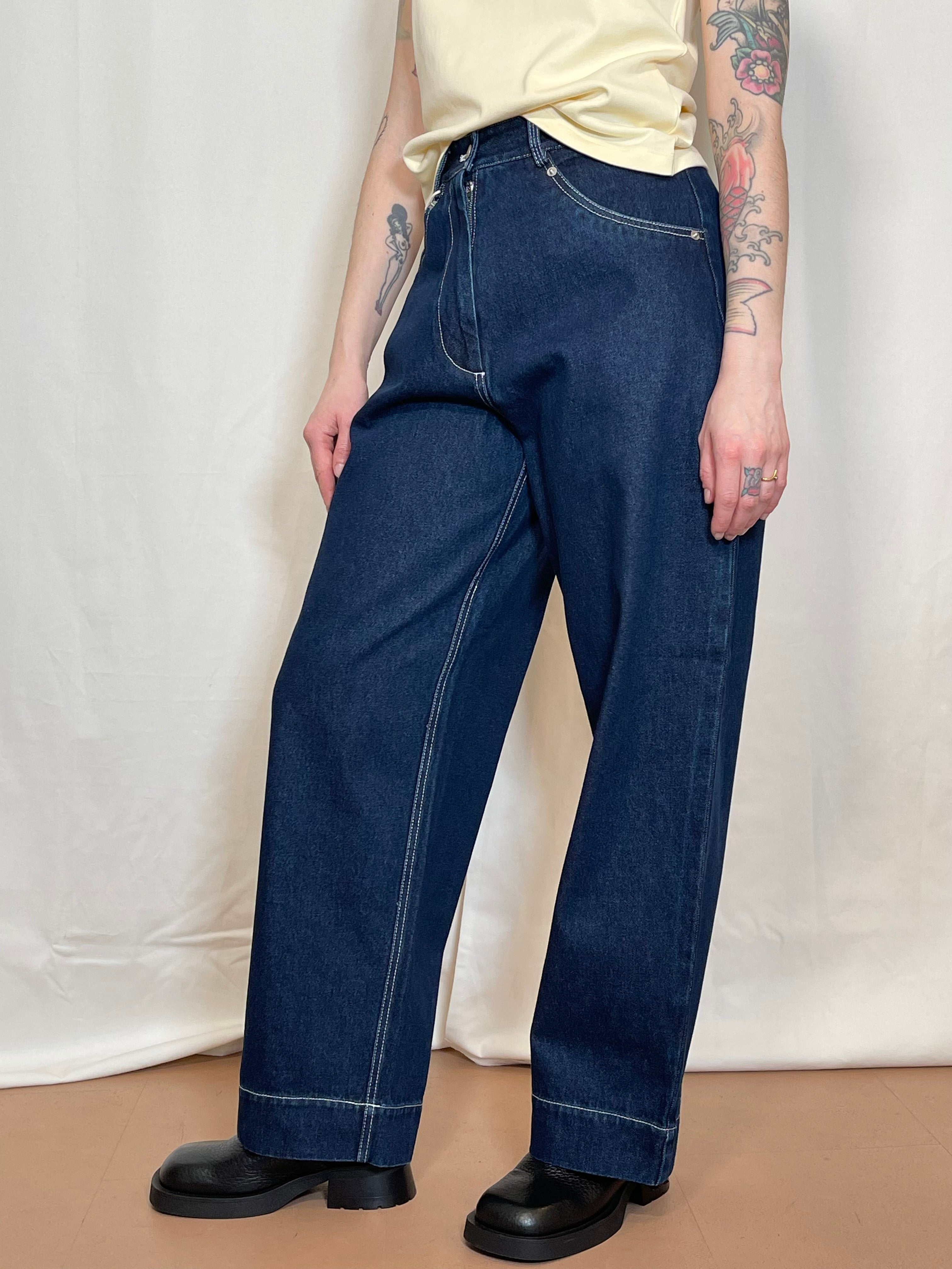 W'menswear Wendy trousers indigo