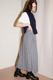 beams boy check kilt skirt