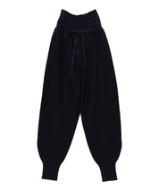 beams boy waffle pants navy product flatlay