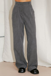 black to grey daruma trousers