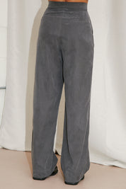 black to grey daruma trousers