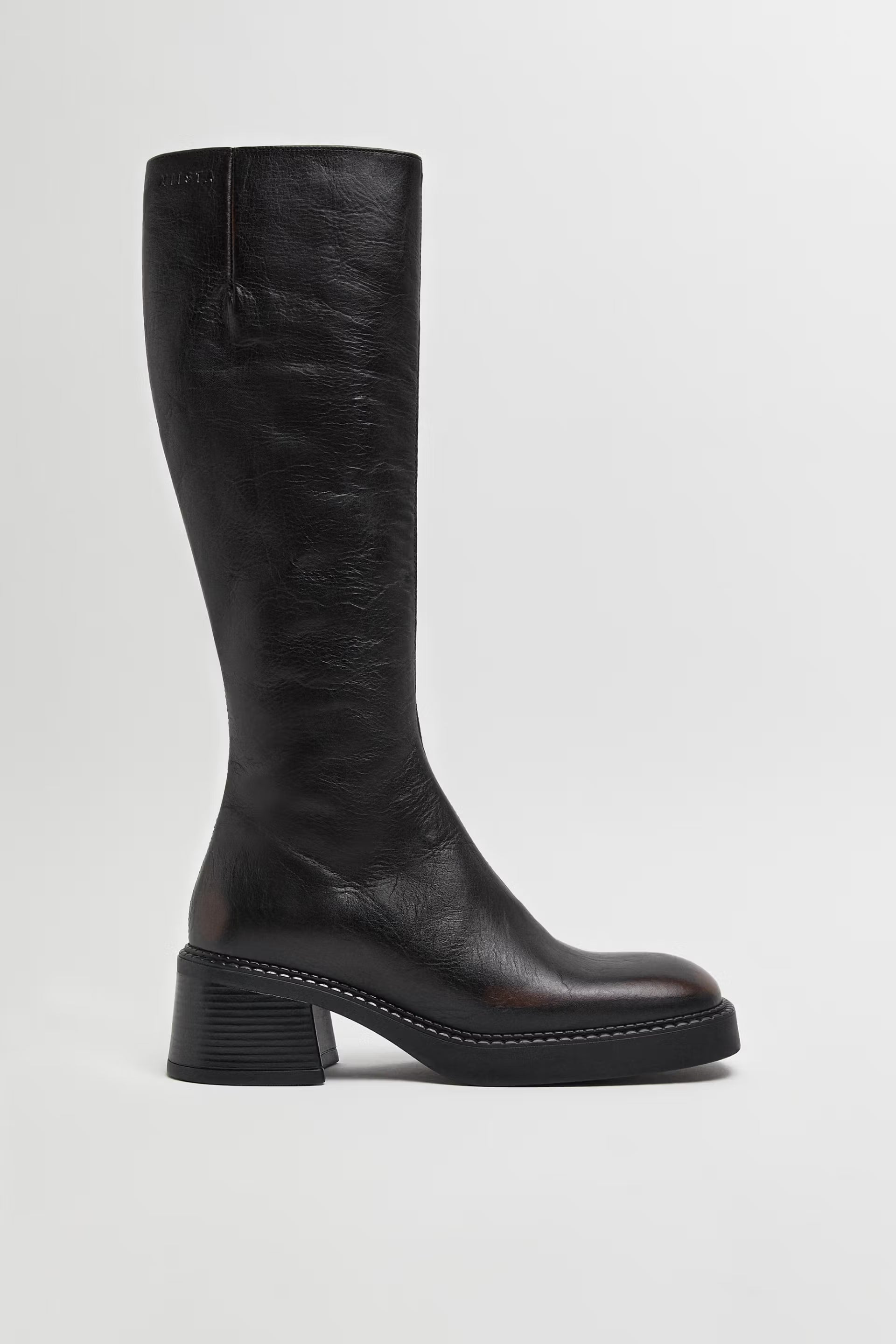 Yumi Brushed Brown Boots